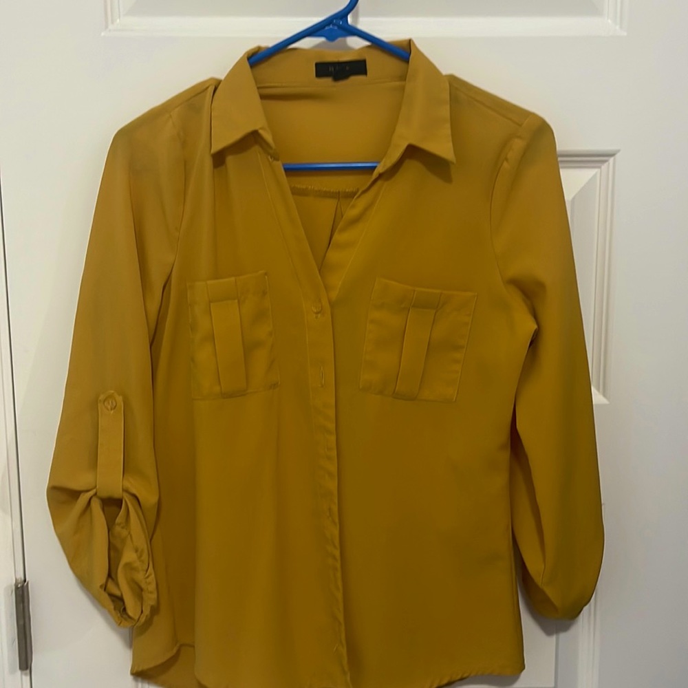 Mustard Blouse